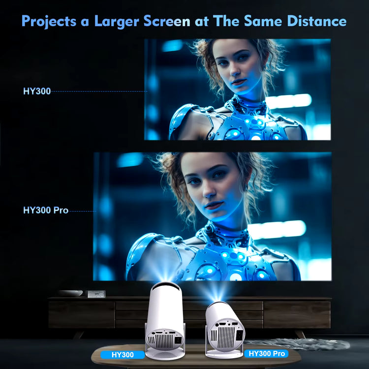 CineCast HY300 PRO 4K Smart Projector with WiFi 6