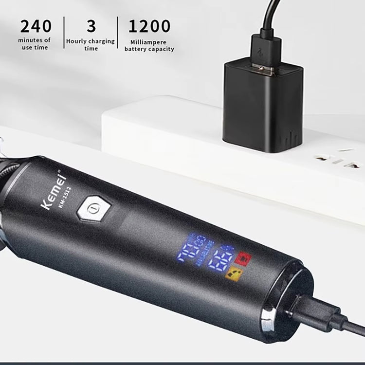 ZeroBlade Pro Cordless 7000RPM Hair Trimmer with LCD Display