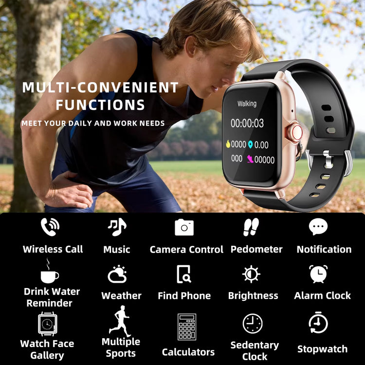 AquaSync 1.83 SmartWatch Power Style and Control at a Glance