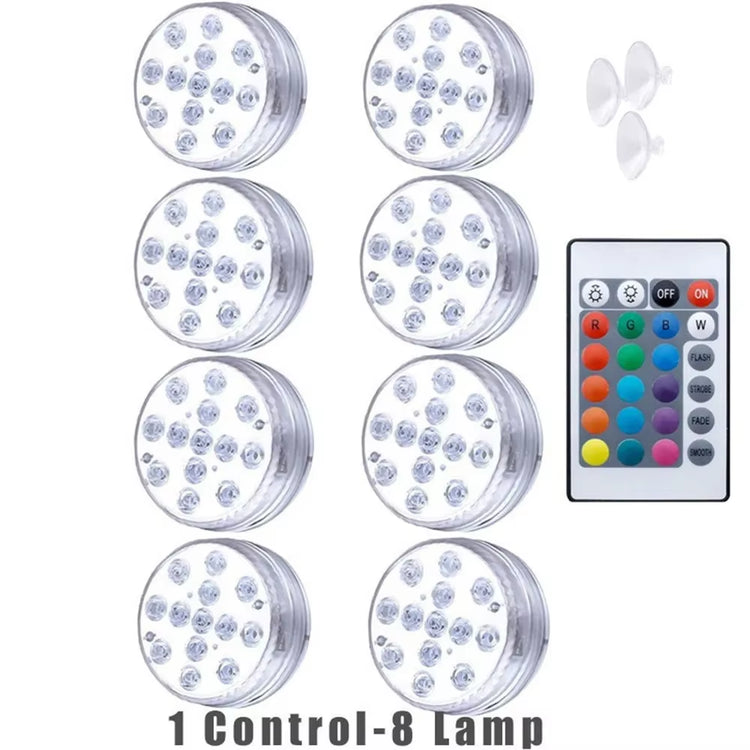 13-LED Submersible Light Light Up Water Elevate the Mood