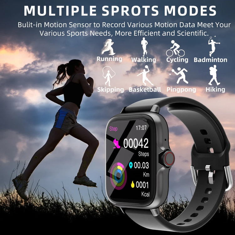 AquaSync 1.83 SmartWatch Power Style and Control at a Glance