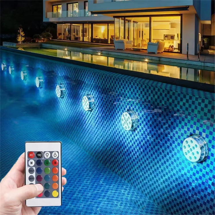 13-LED Submersible Light Light Up Water Elevate the Mood