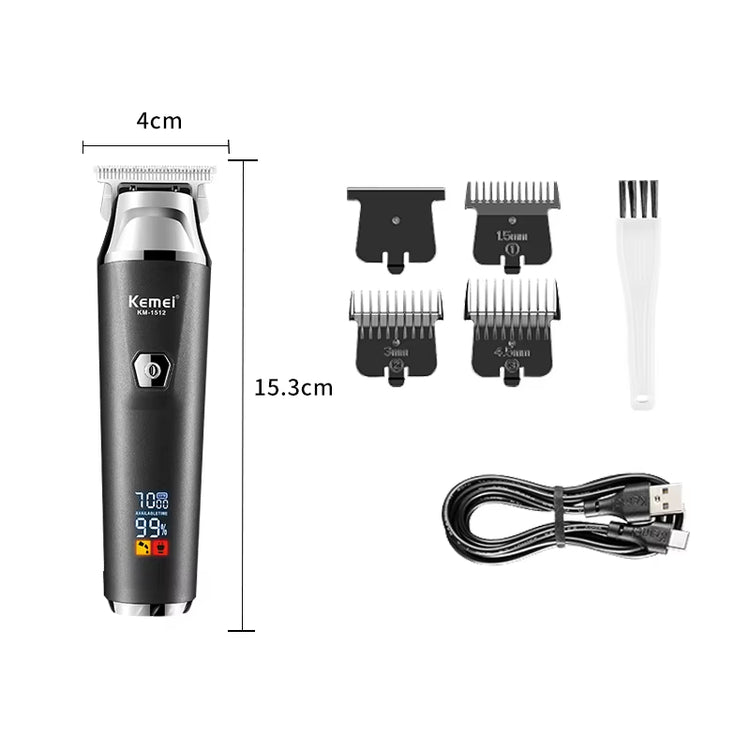 ZeroBlade Pro Cordless 7000RPM Hair Trimmer with LCD Display