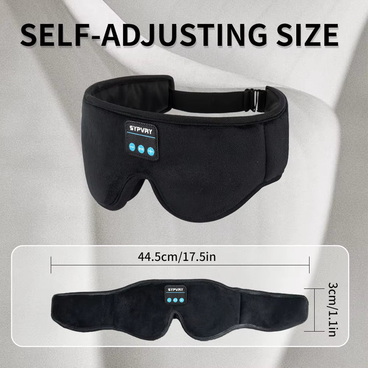 DreamTune 3D Bluetooth Sleep Mask with Wireless Headset