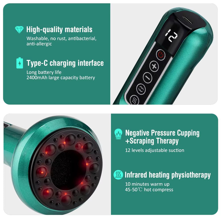 SculptEase Magnetic Cupping Massager
