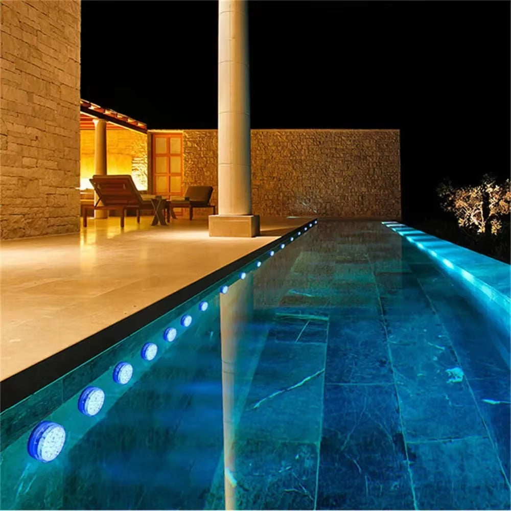 13-LED Submersible Light Light Up Water Elevate the Mood