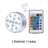 13-LED Submersible Light  Light Up Water Elevate the Mood