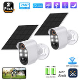 SunGuard 360: Solar-Powered WiFi PTZ Security Camera with 1080P HD Surveillance