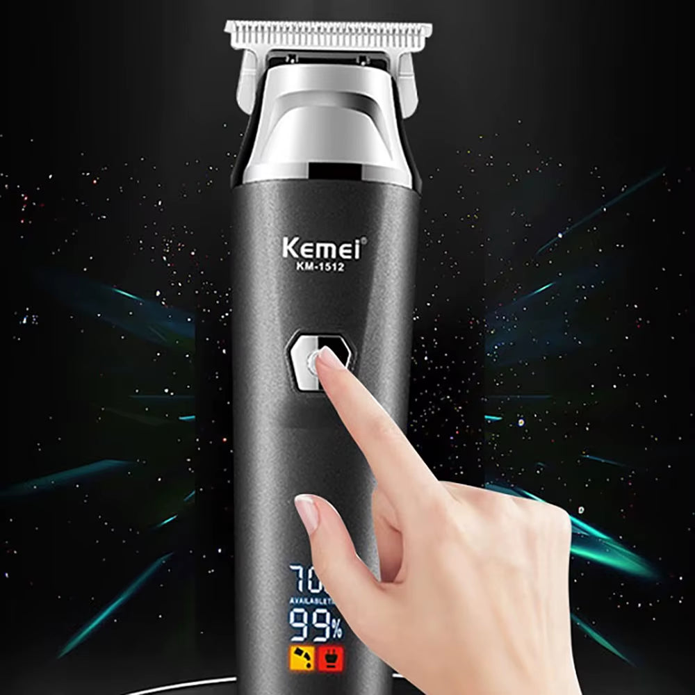 ZeroBlade Pro Cordless 7000RPM Hair Trimmer with LCD Display