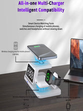 PowerHub Pro 3-in-1: Fast Wireless Charger, Smart Clock & Alarm – All in One Sleek Device