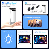 CineCast HY300 PRO 4K Smart Projector with WiFi 6
