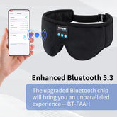 DreamTune 3D Bluetooth Sleep Mask with Wireless Headset